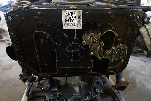 Фотография блока двигателя без поддона (коленвала) Audi AAH