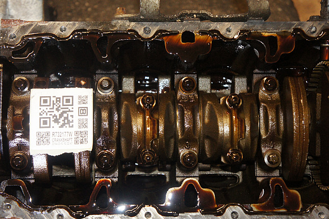 Фотография блока двигателя без поддона (коленвала) OPEL z 16 xe1