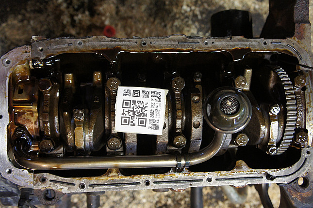 Фотография блока двигателя без поддона (коленвала) CHEVROLET F16D3
