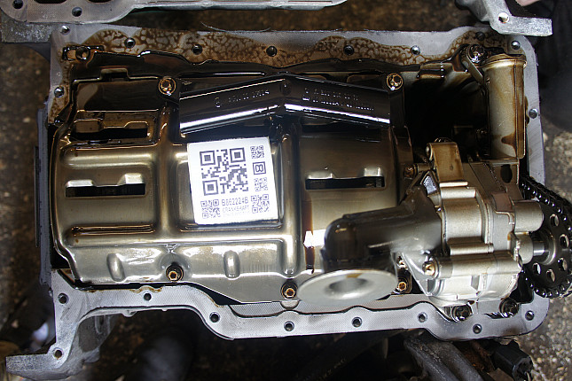 Фотография блока двигателя без поддона (коленвала) MERCEDES-BENZ M 266.920