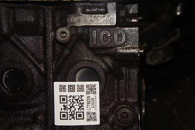 Номер двигателя и фотография площадки TOYOTA 1CD-FTV