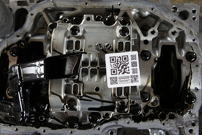 Фотография блока двигателя без поддона (коленвала) Toyota 2AD-FHV