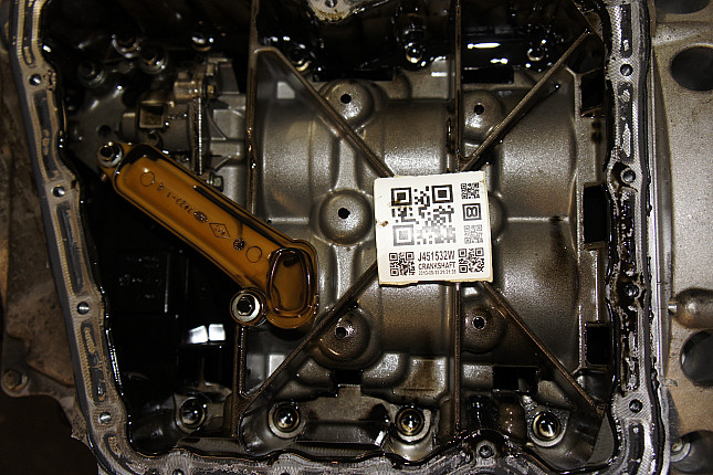 Фотография блока двигателя без поддона (коленвала) RENAULT M9R G 832