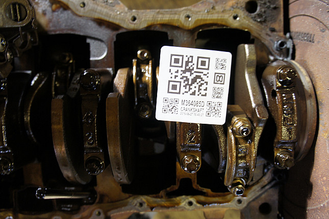 Фотография блока двигателя без поддона (коленвала) Renault K9K 792