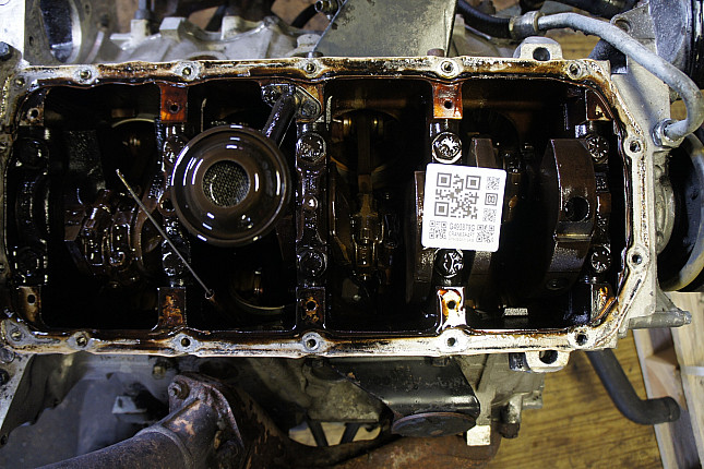 Фотография блока двигателя без поддона (коленвала) Land Rover 35 D