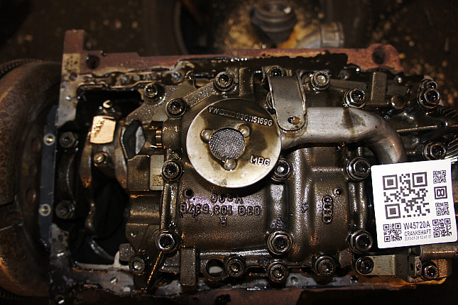 Фотография блока двигателя без поддона (коленвала) JEEP CRD-2.0