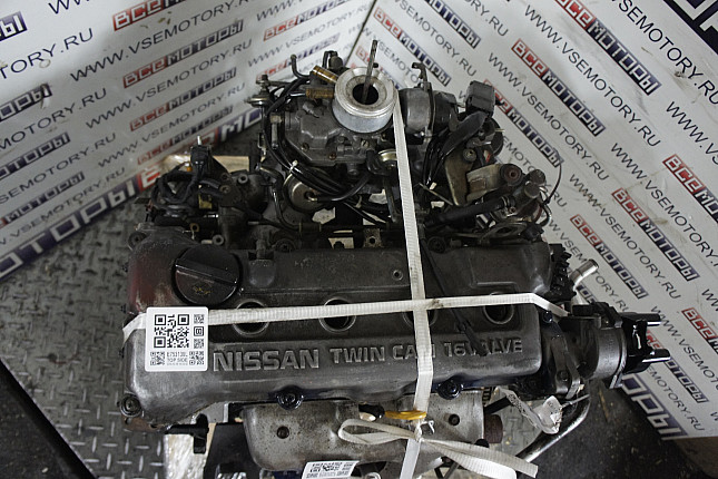 Фотография контрактного двигателя сверху NISSAN GA16DS 