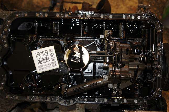 Фотография блока двигателя без поддона (коленвала) RENAULT G9T 722