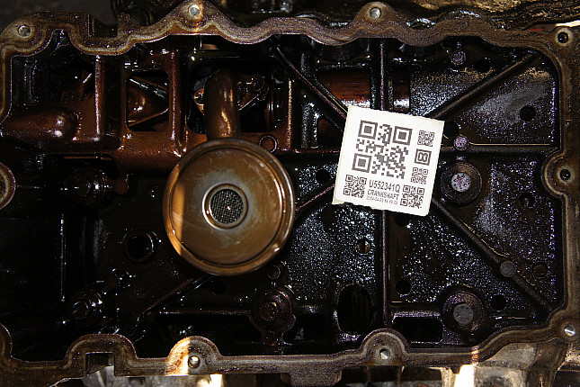 Фотография блока двигателя без поддона (коленвала) FORD sohc 4.0
