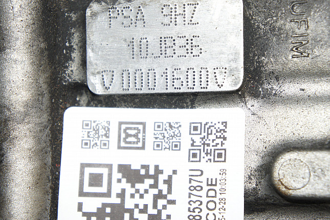 Номер двигателя и фотография площадки Peugeot 9HZ (DV6TED4)