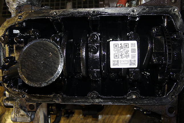Фотография блока двигателя без поддона (коленвала) Fiat 223 B2.000