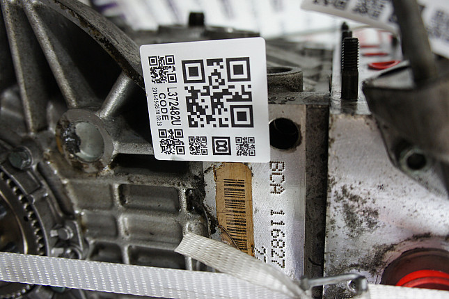 Номер двигателя и фотография площадки SKODA BCA