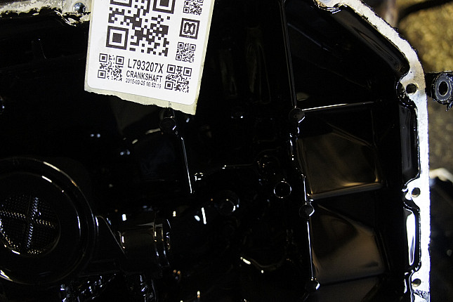 Фотография блока двигателя без поддона (коленвала) AUDI ALF