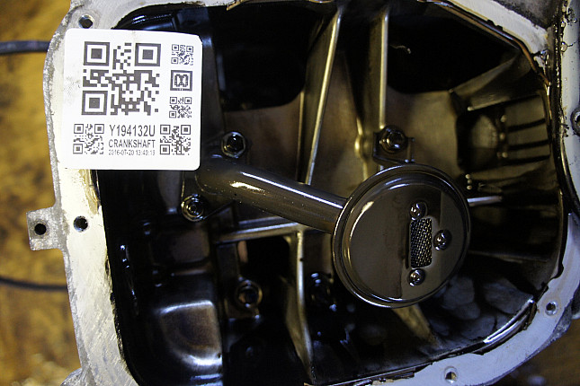 Фотография блока двигателя без поддона (коленвала) Toyota 1ND-TV