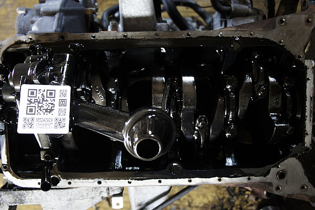 Фотография блока двигателя без поддона (коленвала) Mercedes OM 601.943
