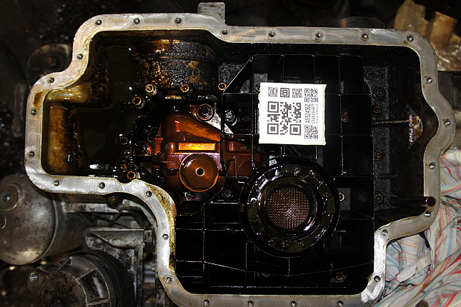 Фотография блока двигателя без поддона (коленвала) AUDI AEW