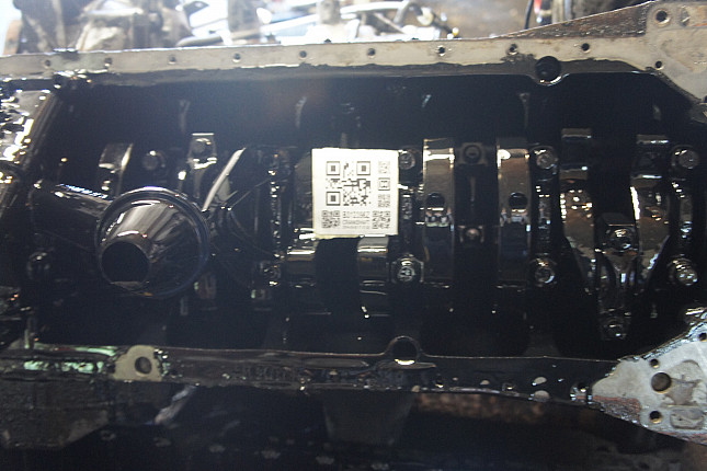 Фотография блока двигателя без поддона (коленвала) MERCEDES-BENZ OM 602.940