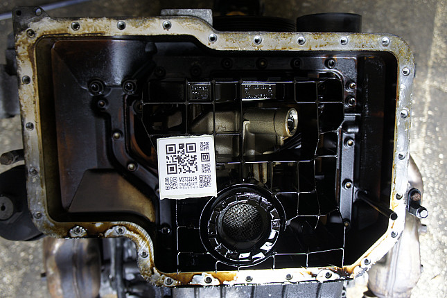 Фотография блока двигателя без поддона (коленвала) Audi AQG