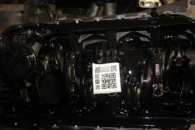 Фотография блока двигателя без поддона (коленвала) MERCEDES-BENZ OM 611.960