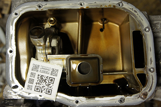 Фотография блока двигателя без поддона (коленвала) Toyota 1ZR-FE