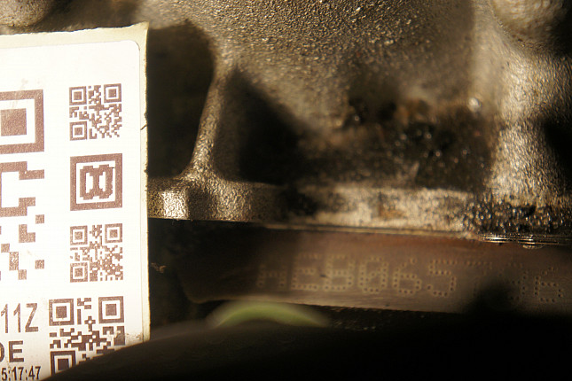 Номер двигателя и фотография площадки AUDI AEB
