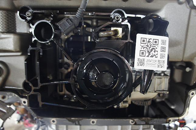 Фотография блока двигателя без поддона (коленвала) Audi CDSB