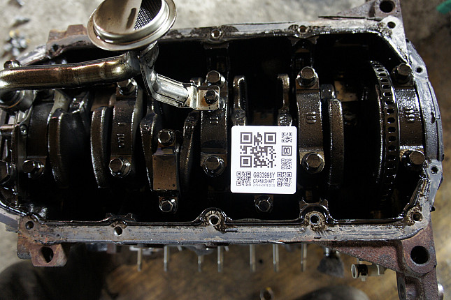 Фотография блока двигателя без поддона (коленвала) Alfa Romeo 939 A2.000