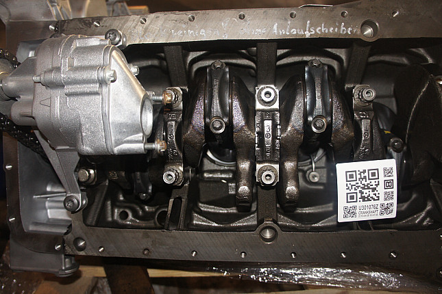 Фотография блока двигателя без поддона (коленвала) MERCEDES-BENZ 6469865