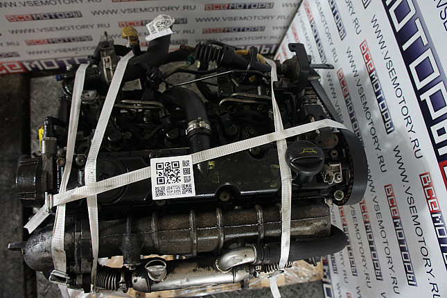 Фотография контрактного двигателя сверху Citroen RHY (DW10TD)