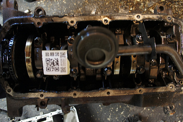 Фотография блока двигателя без поддона (коленвала) ALFA ROMEO 841 H.000