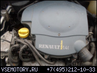 RENAULT CLIO II KANGOO MEGANE 1.4 8V ДВИГАТЕЛЬ