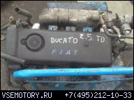 FIAT DUCATO I 2.5 TDI ДВИГАТЕЛЬ 97-06R
