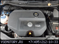 VW POLO IV 9N FABIA IBIZA 1.9 TDI ДВИГАТЕЛЬ ATD 101PS