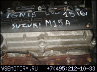 ДВИГАТЕЛЬ SUZUKI SWIFT IGNIS M15A 1.5 16V 77TYS KM