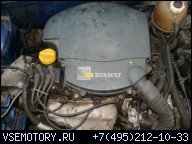 ДВИГАТЕЛЬ RENAULT KANGOO CLIO II 1.4 8V E7J 77/80