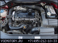 ДВИГАТЕЛЬ VW PASSAT B6 GOLF V LEON ALTEA 1.9 TDI BKC