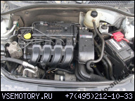 RENAULT CLIO II ДВИГАТЕЛЬ 1.2 16V 55KW 75KM D4F 2002Г.