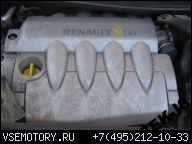 RENAULT CLIO ДВИГАТЕЛЬ 1.4 16V 2003 ГОД