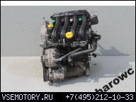ДВИГАТЕЛЬ RENAULT MODUS CLIO III 1.4 16V K4J G770