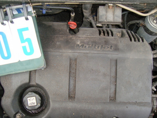 Fiat Doblo двигатель голый 1.9 D, год. 2007