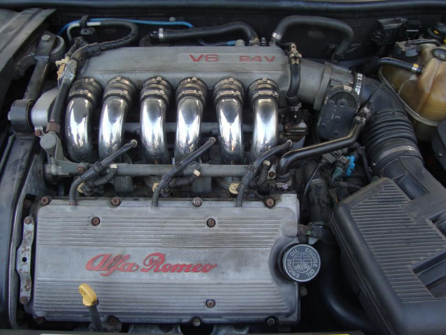 Двигатель 3.0 V6 24V Alfa Romeo 166 gtv w машине