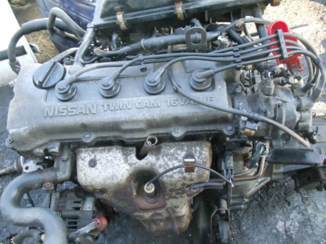 NISSAN ALMERA N15 1.4 16V двигатель состояние отличное !