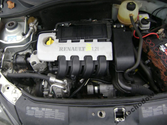 Двигатель RENAULT CLIO II TWINGO D4F 1.2 16V