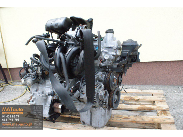 TOYOTA YARIS II 06-09 двигатель 1.3 P72RM в сборе