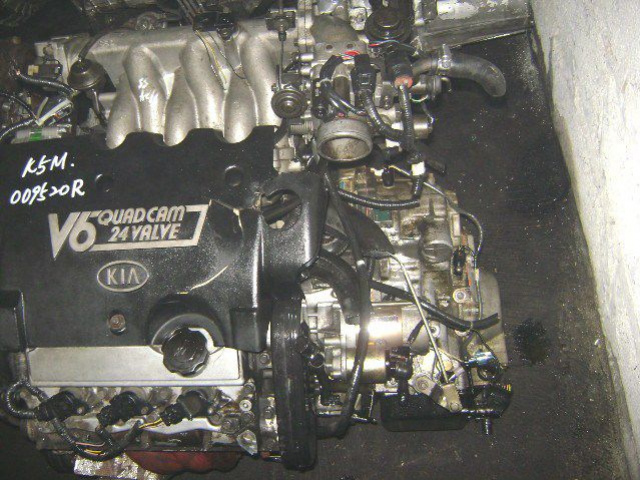 Двигатель KIA 2.5 v6 24v K5M CARNIVAL SEDONA + коробка передач