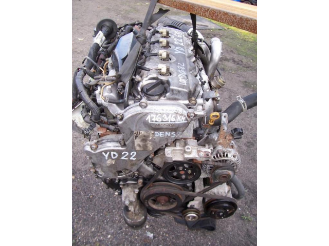 NISSAN X-TRAIL, PRIMERA P12 2.2DCI двигатель YD22