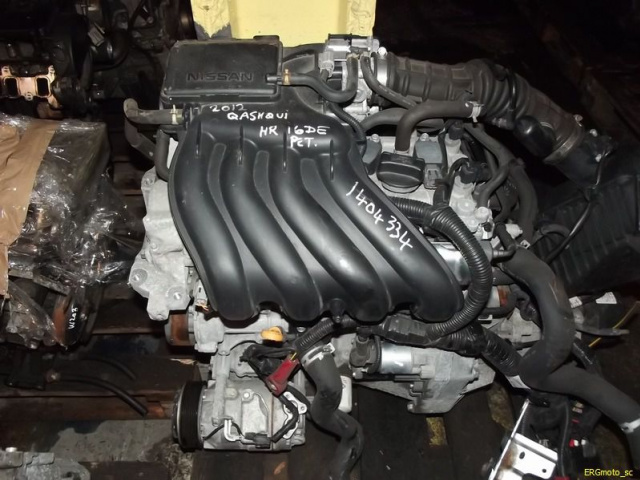 Двигатель HR16DE Nissan Qashqai 1.6 16V 14tkm OPOLE