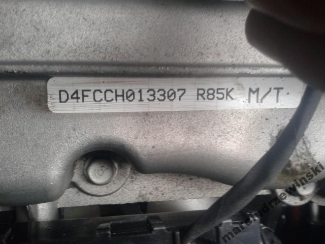 KIA RIO 1.4 CRDI 34tys двигатель в сборе D4FC