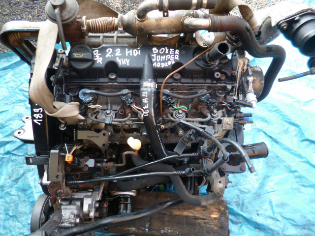 Двигатель CITROEN JUMPER BOXER 2.2 HDI 10DZ07 4HY 05г.