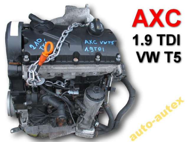 Двигатель AXC AXB 1.9 TDI VW TRANSPORTER T5 210tys